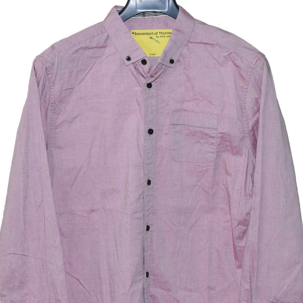 Descendant Of Thieves (XL) Red Button Front